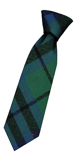 Cravate en laine garçon Marshall Tartan pour mariages et fêtes