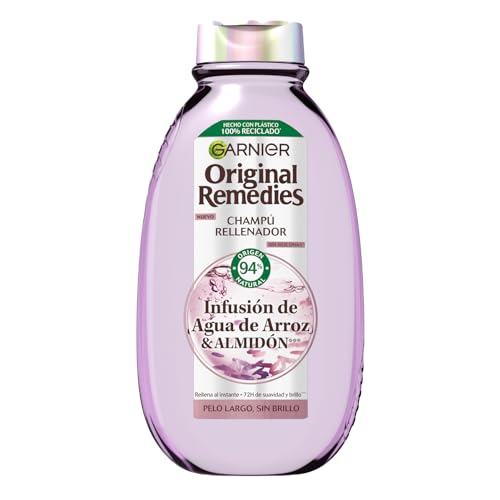 Garnier Original Remedies Champú Agua Arroz, 300ml