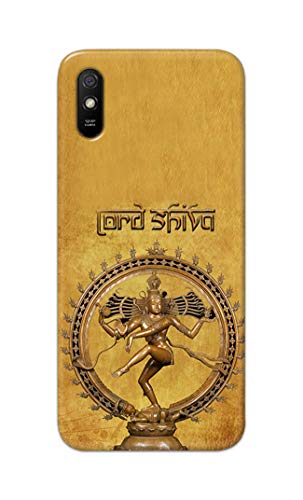 Image of PRINTFIDAA Lord Shiva As Nataraj Printed Designer Hard Case for Redmi 9A / Redmi 9i Back Cover -(e) RPM1004