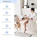 SimpleField Korean Exfoliating Mitt for Remove Dead Skin. 2 Pack 100% Viscose Kessa Deep Exfoliating Gloves for Body Scrub, Keratosis Pilaris and Self Tanning Removal. Easily Smooth Skin Surface.