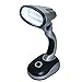 Produktbild tischlampen 12 LED tragbare batteriebetriebene Camping-Schreibtischlampe Praktisches helles Leselicht