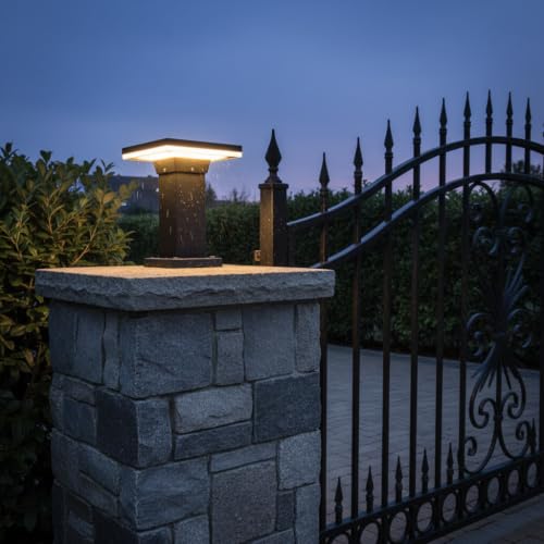 Image of Lyse Decor LED Gate Light Waterproof, Outdoor Wall Light for Home Entrance, Garden, Balcony & Exterior Decoration (Pack of 1)