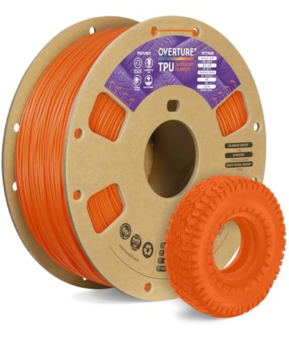 Filament OVERTURE TPU Pomarańczowy (ORANGE)