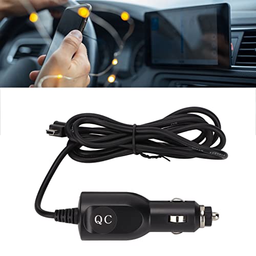 Nawigacja Gps do ładowarki Samochodowej Nawigacja Samochodowa Przewód ładowarki Pvc 5V 1.2A Zapalniczka Samochodowa ładowarka Samochodowa Plug and Play Zamiennik dla