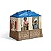Step2 Playhouse Neat & Tidy Cottage, Brown, Blue (788799)