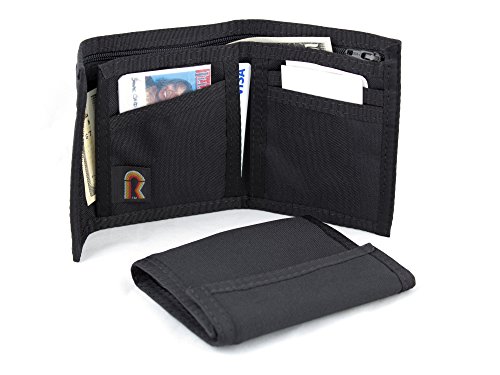 Rainbow Of California Original Bifold Nylon Hook & Loop Wallet. Made In Usa #TOP2