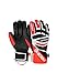 Produktbild Reusch Unisex Fingerhandschuhe Worldcup Warrior DH mit praktischen Polsterungselementen 7810 black/white/fluo red, 8.5