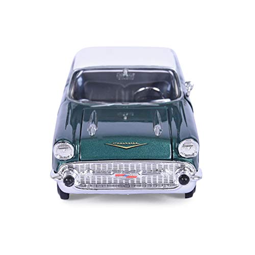 Motormax 1:24 Die-Cast 1957 Chevy Bel Air miniatura 2