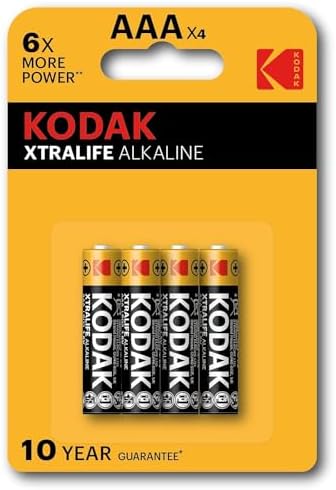 Kodak 30414129 Alkalin Pil, Siyah - Görsel 1