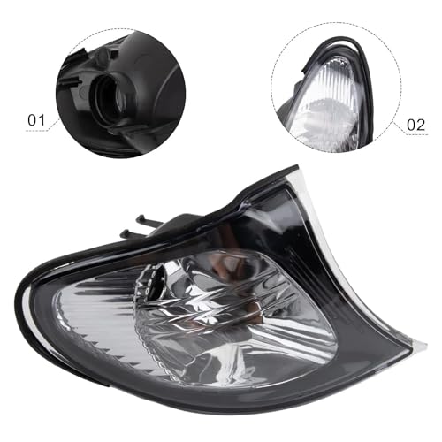 Luces de coche para renovar intermitentes rotos de BMW Serie 3 E46 años 2002 a 2005 6