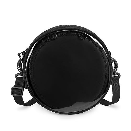 STEAMEDBUN Circle Ita Bag Round Crossbody Bag Ita Purse Pin Display Bag with Insert - Main Image