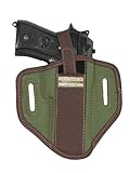 New Barsony Woodland Green Ambidextrous Pancake Holster for Browning Buckmark 4'