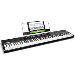 Amazon | Alesis 電子ピアノ 88鍵盤 フルサイズ・セミウェイト鍵盤