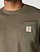 Carhartt Men's Force Relaxed Fit Midweight Short-Sleeve Pocket T-Shirt, Basil Heather, X-Large