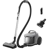 Electrolux, Animal 500, EL51A2UG Aspirateur sans Sac, Brosse Turbo spéciale Poils d’Animaux, Technologie cyclonique Anti-Bouchons, Filtration HEPA, Bac à poussière 2L, Rayon d’Action 9m, 78dB, Gris