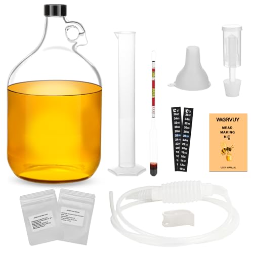 Wagrvuy 1 Gallon Mead Making Starter Kit