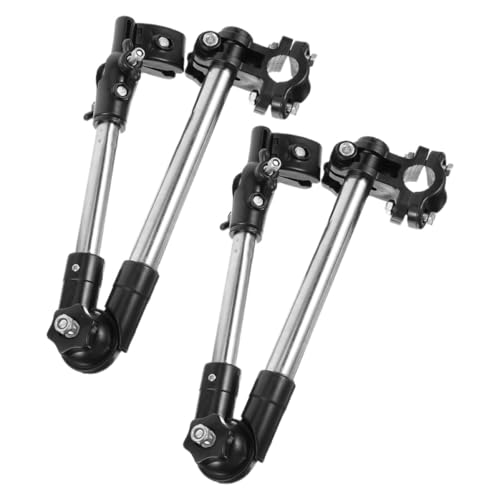 Support parapluie vélo Beavorty réglable en acier robuste pour rester au sec en poussette