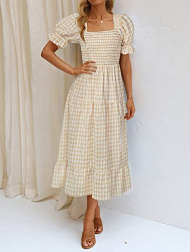 Merokeety Women's Modern/Fitted, Beige, Medium #TOP6