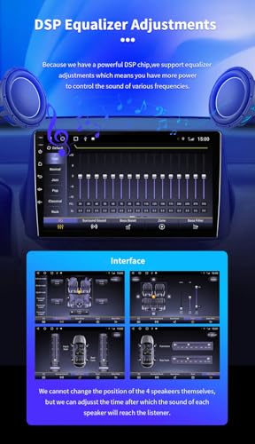 Ficha técnica GPS Navegación por Radio de Coche Android 12 para Ford Fiesta 2009-2017 9 Pantalla Táctil Pulgadas Estéreo de Unidad Principal Automática Soporte Bluetooth FM RDS WiFi USB SWC Cámara - Fernando Cortés