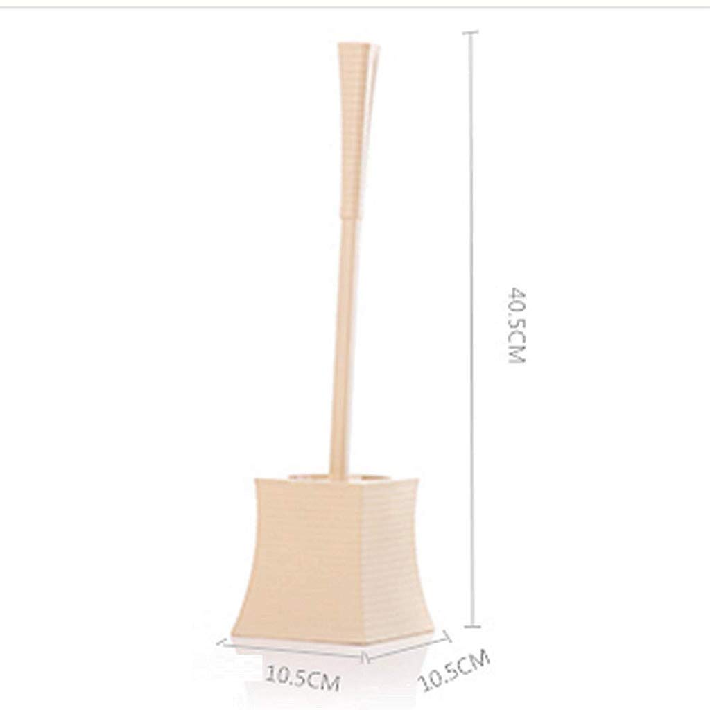 Set scopino per WC con Supporto - Scopino per WC Robusto e Antiscivolo e portaoggetti per Bagno - Scopino per WC con Staffa per Una Facile Pulizia