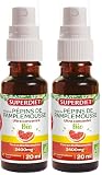 SUPERDIET- EXTRAIT DE PÉPINS DE PAMPLEMOUSSE BIO- Titré en flavonoïdes à 2400mg - Vitalité - Sans alcool - Spray de 20ml (Lot de 2)