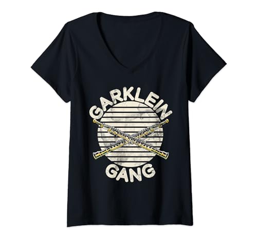 Womens Garklein Instrument Funny Player Quote Band V-Neck T-Shirt