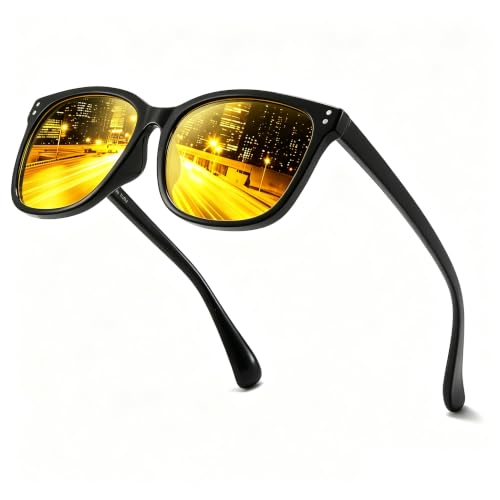 Image of Myiaur Polarized Night Vision Driving Glasses for Women