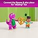 Barney’s World Preschool Toy Barney’s Friend David & 3-Piece Figure Set for Pretend Play Kids Ages 3+ Years