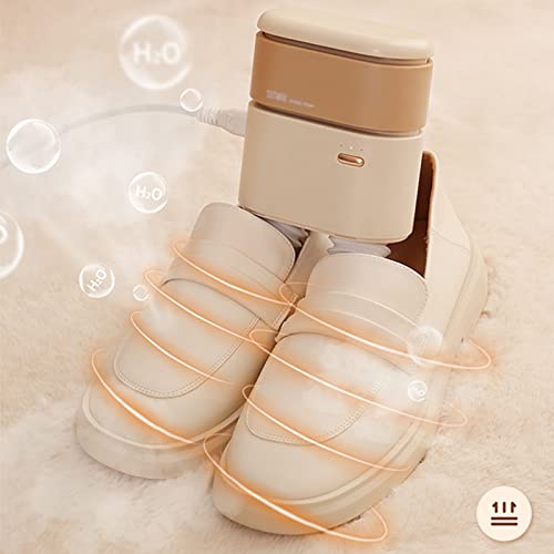 Wan Like Portable Shoe Dryerwith Heat Blower, Telescopic Boot Warmer With Timer For Shoes, Gloves, Hats, Socks, Ski Boots, 100W (Color : Brown) #TOP1