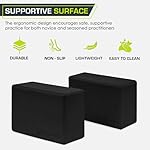 ProsourceFit Foam Yoga Blocks, High Density EVA Yoga Bricks 4”x 6” x 9” (Set of 2) - Image 4