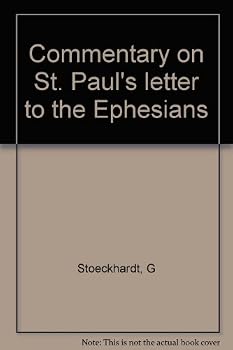 Hardcover Commentary on St. Paul's letter to the Ephesians Book