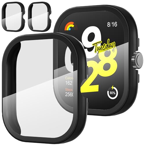 Suoman for Xiaomi Redmi Watch 5/Redmi Watch 4�ی�P�[�X(2��)�����׃J�o�[-��+��