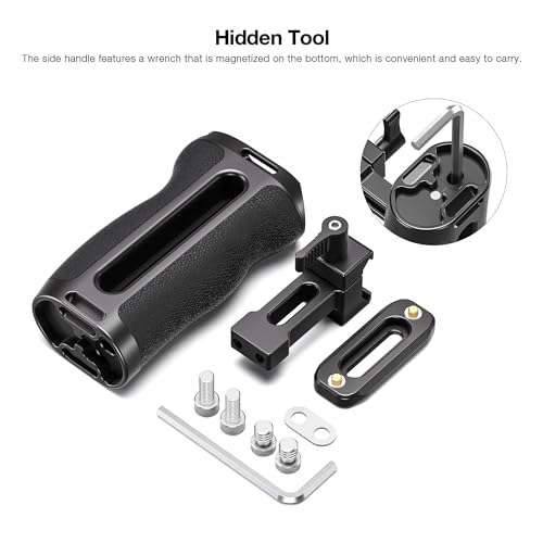 Image of Leofoto CH-7-1 Side Handle | with Picatinny Rail