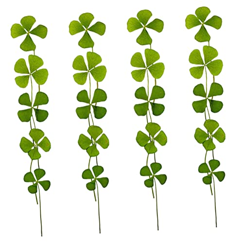 Dried Four Leaf Clover para Manualidades 24 piezas
