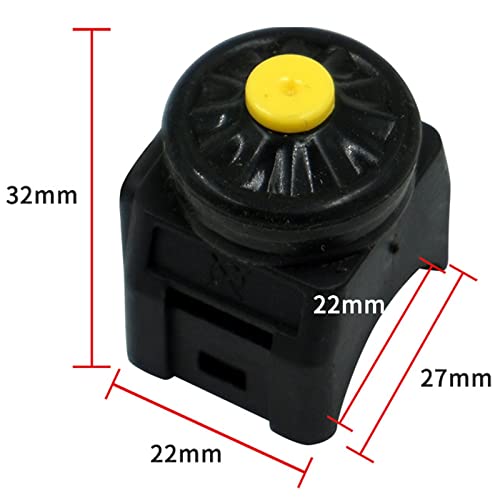 Universal Motorcycle Kill Stop Switch Horn Button Motorbike Switch Handlebar For Atv Dirt Bike 7/8Inch 22Mm Yellow (Pack Of 2) #TOP4