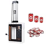 Pneumatic Can Crusher with Automatic Discharge after Crushed,12oz/16oz can Smasher,Wall Mounted Soda