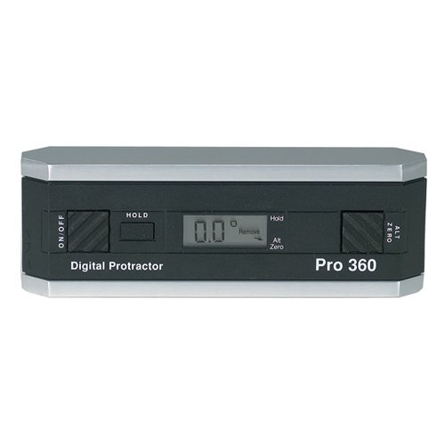 TTC PRO360 360° (4 x 90°) Electronic Digital Protractor Construction