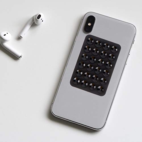 iplusmile Tapete de sucção de telefone, 6 peças antiderrapante para painel de telefone de carro, sup