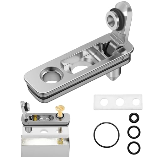 2 Set Lighter Gasket Seal Metal Lighter Repair Insert Accessories Kit 1Ppcs Cotton Felt Pad with 3Pcs Rubber Seals for Lighter Bottom Seal(Sliver)