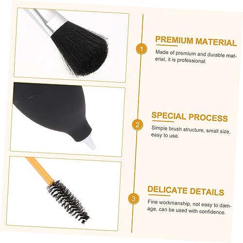 NUOBESTY Kit de Limpieza para Auriculares Electrónicos Cepillos Suaves, Hisopos de Algodón y Paño de Microfibra, para Uso Doméstico y Mantenimiento de Dispositivos Inalámbricos, Accesorio - imagen 3