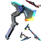 Effets d'épée de lumière LED RVB : L'éclairage RVB multicolore avec modes de lueur fluide réagit au mouvement et au son. La lame LED lumineuse crée des sentiers vifs dans les environnements sombres, parfaits pour les jeux nocturnes, le cosplay ou la création de contenu visuel.