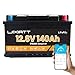 Produktbild UBATT LiFePO4 12V 140Ah H7 Lithium Batterie mit Bluetooth,REPT Zellen & JBD 150A BMS Low Temperature Schutz Max.15000 Zyklens Autobatterie Wohnmobil,lifepo4 12v 100ah Boot,Camping,Solarpanel