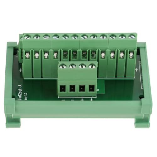 Module d'interface pour PLC à fixation rail DIN et bornier à vis 12 positions - 2