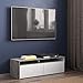 Produktbild TemaHome Dakota C1 Mobile TV, Holz veredelt, Weiß/Taupe, 31 x 140 x 42 cm