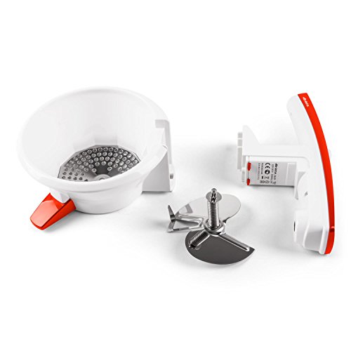 Pasapurés Eléctrico Ariete Passì Orange 2.0 - 25W, 3 Discos Incluidos, Fácil De Limpiar, Ideal Para Purés Y Sopas