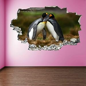 3D effect muurtattoo sticker doorbraak zelfklevende muurschildering muursticker stenen muur doorbraak muursticker tattoo…