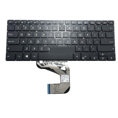 Clavier rétroéclairé ASUS VivoBook S406U idéal pour travailler la nuit