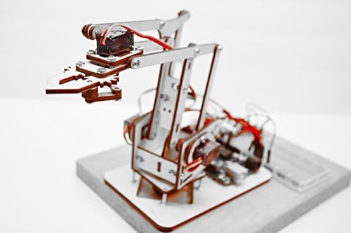 MeArm Compatible Assembled Robot Arm with MeCon Pro Motion Control Software and Arduino Source Code