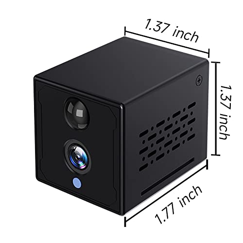 Wireless Wifi Mini Security Camera 2K 3Mp Hd, Battery Powered Pir Motion Detection, Two Way Audio, Ir Night Vision, Cloud & Local Storage 64Gb #TOP1