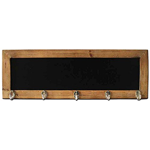 Carrick Motif cur de Tableau Noir avec Crochets, 21 x 4 x 60 cm, Multicolore